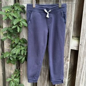 Blue sweatpants joggers  lounge pants girls lace pocket detail drawstring waist